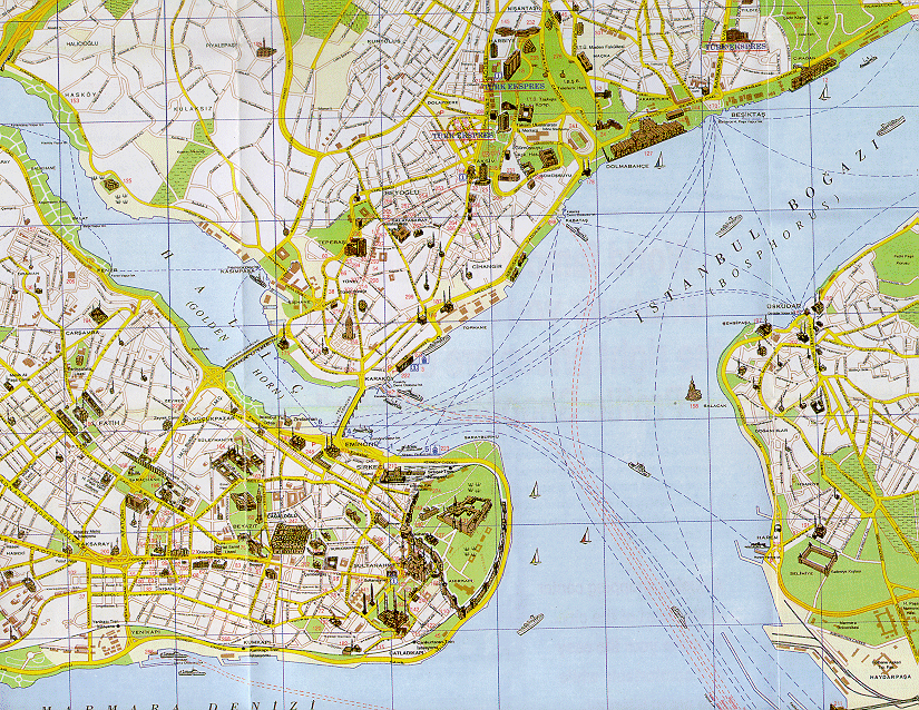 ISTANBUL CITY MAP